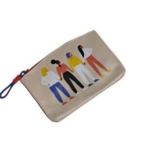 ipsy Makeup Trinket Travel Beauty Bag Beige Girls Toiletries Women She Her